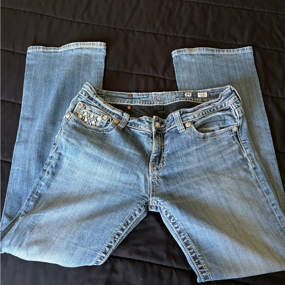 Miss Me Women's Boot cut - Light Blue